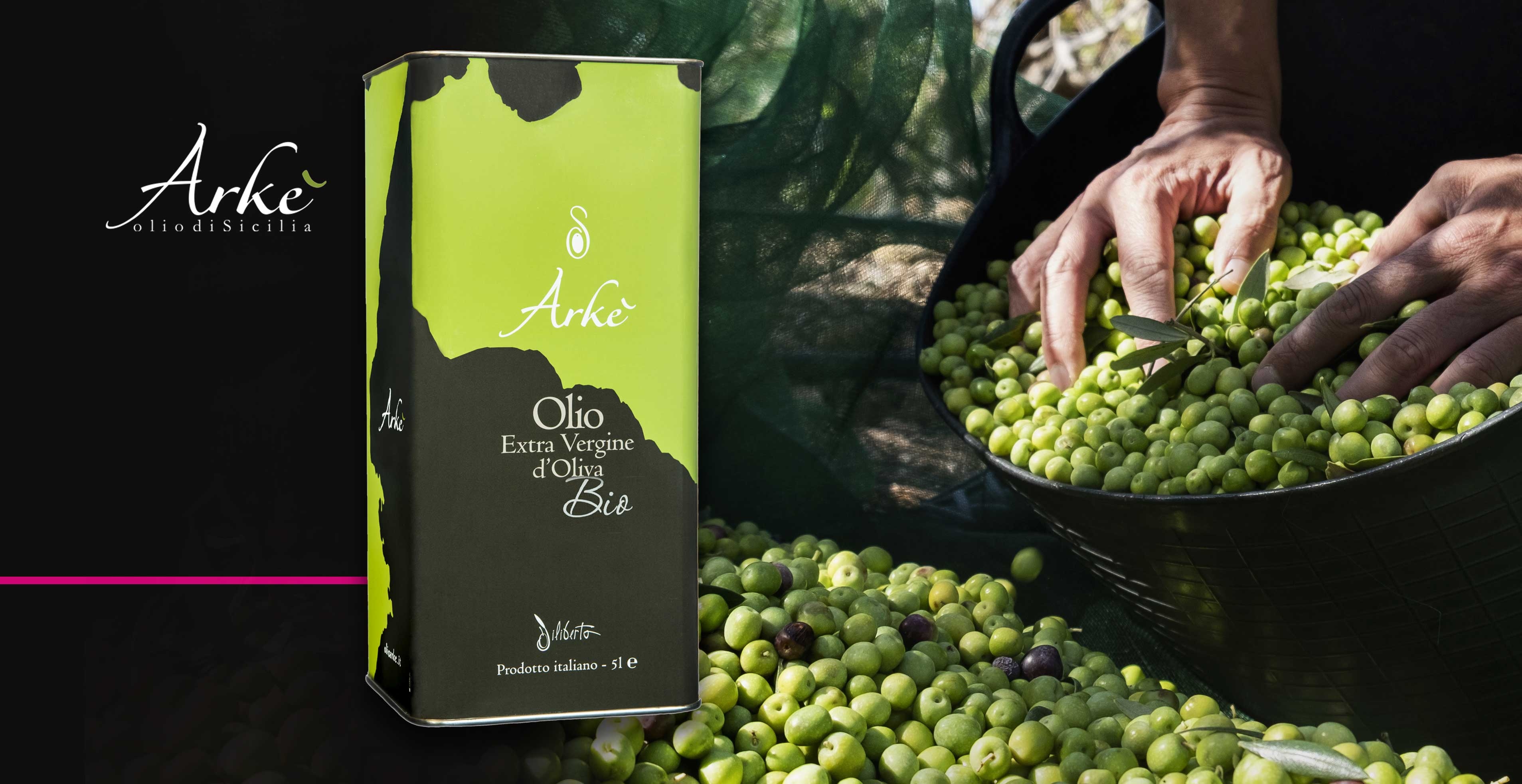 L'huile d'olive extra vierge Arkè 5L