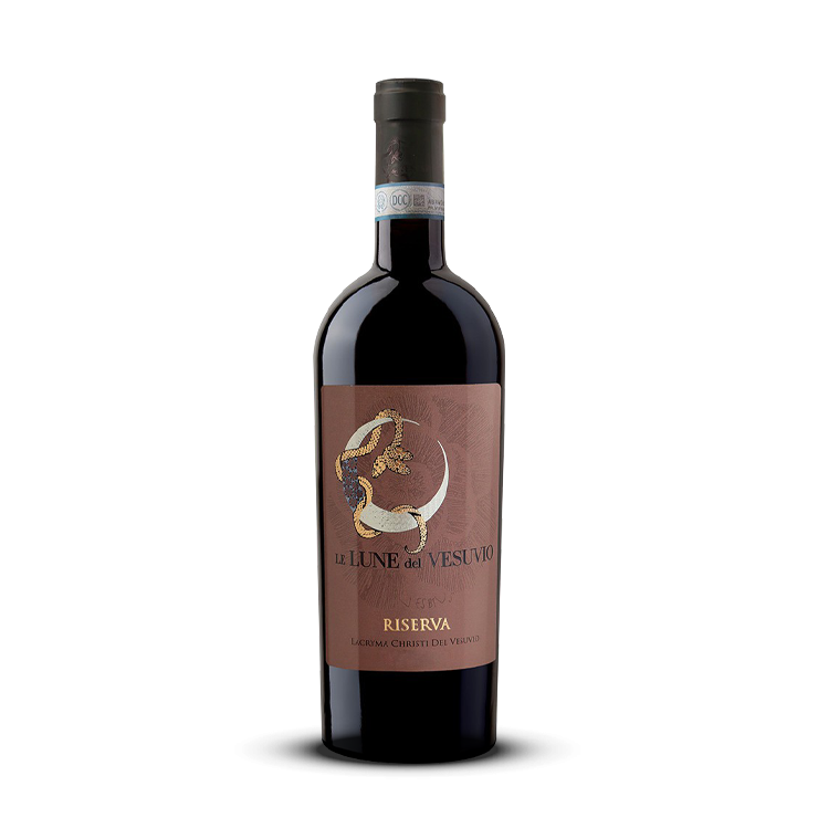 Rode wijn - Le Lune del Vesuvio - Vesbius 